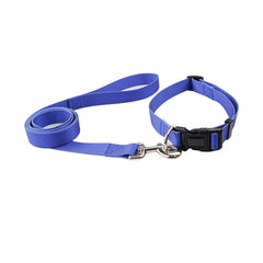 Nylon Pet Collar and Leash Set for Dogs