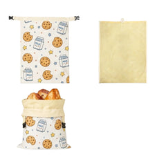 Cotton Linen Bread Bag
