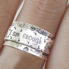 "I Am Enough" Ring (Unisex)