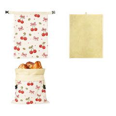 Cotton Linen Bread Bag