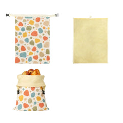 Cotton Linen Bread Bag