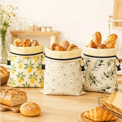 Cotton Linen Bread Bag