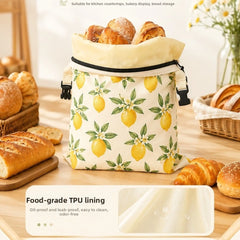 Cotton Linen Bread Bag